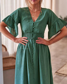 Twosisters The Label Nikki Dress Green