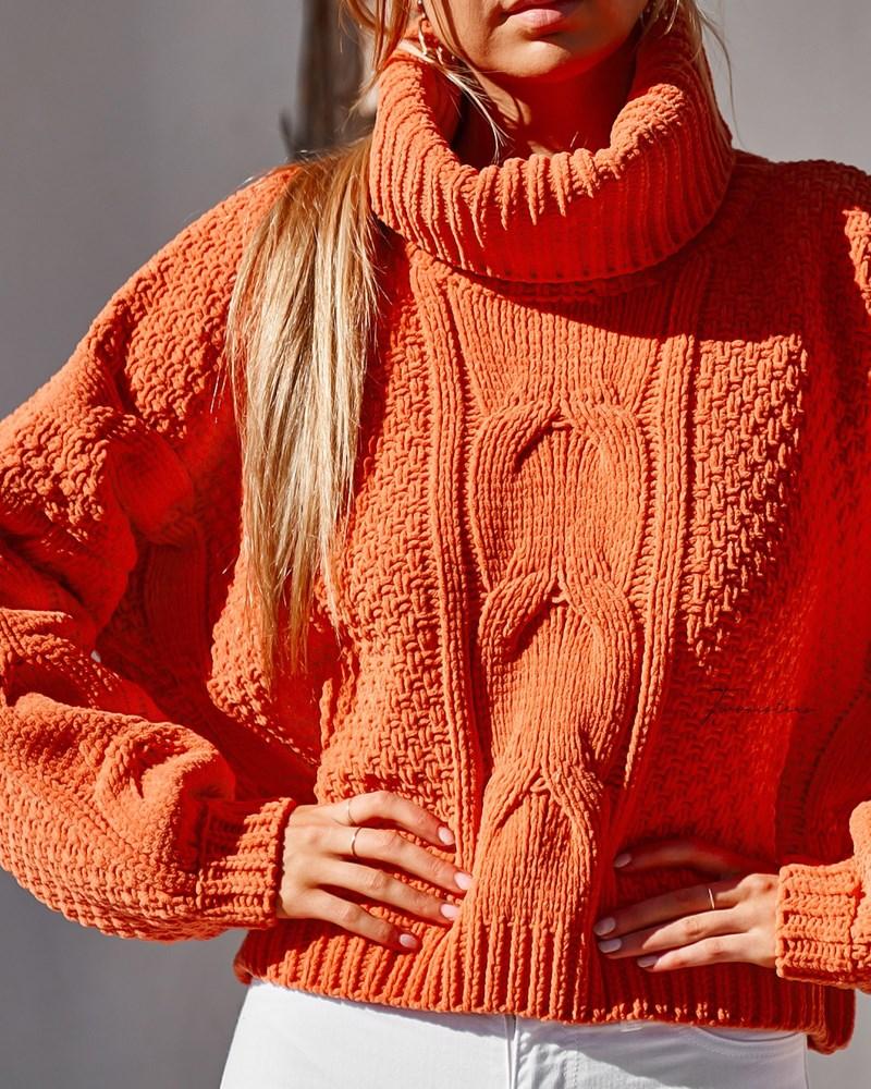 Twosisters The Label Aspen Knit Orange