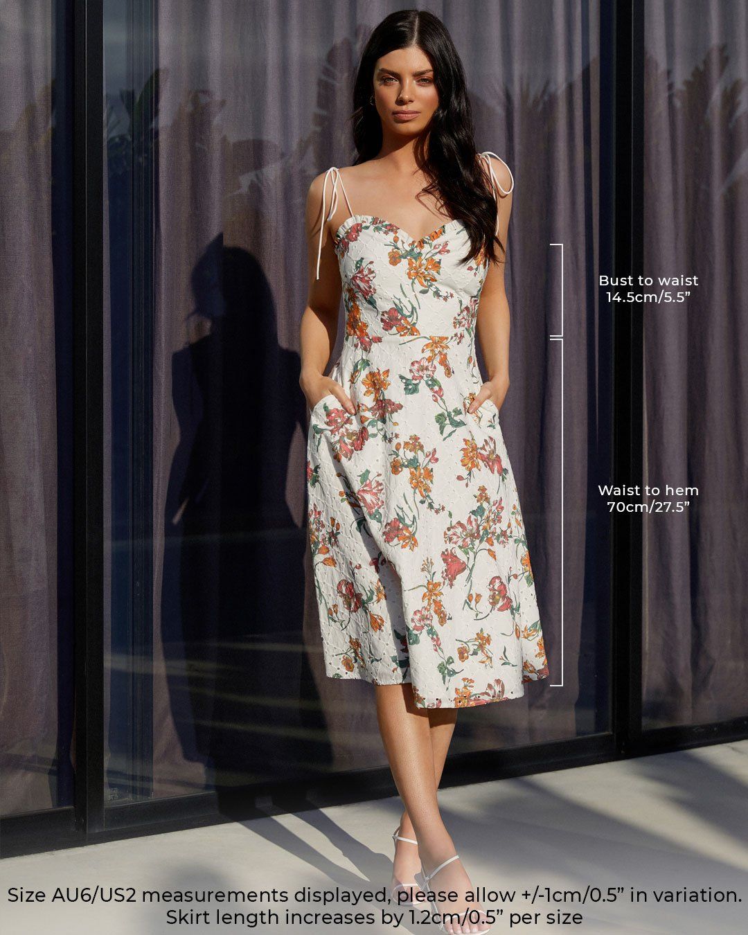 Twosisters The Label Anthea Dress Spring Print