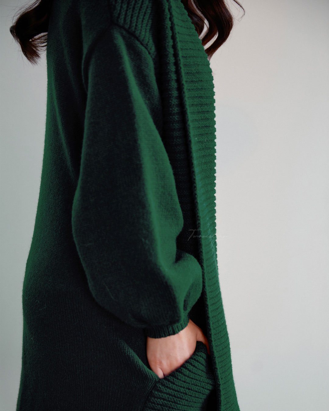 Twosisters The Label Dannie Knit Emerald Green