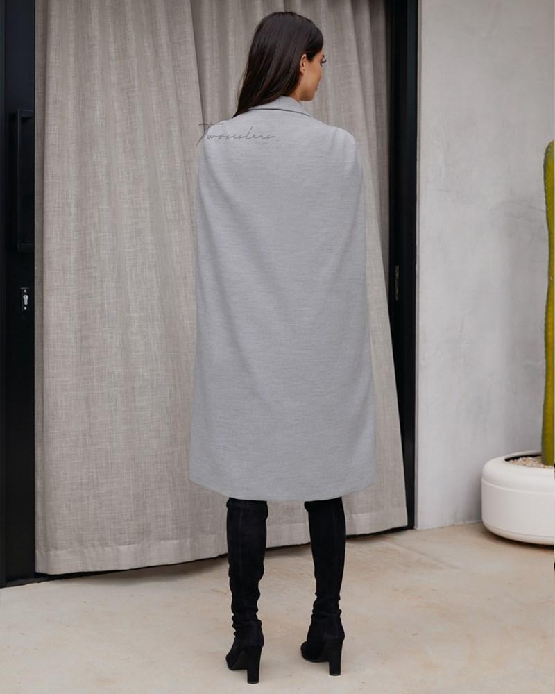 Twosisters The Label Gigi Cape Grey