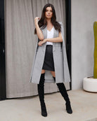 Twosisters The Label Gigi Cape Grey